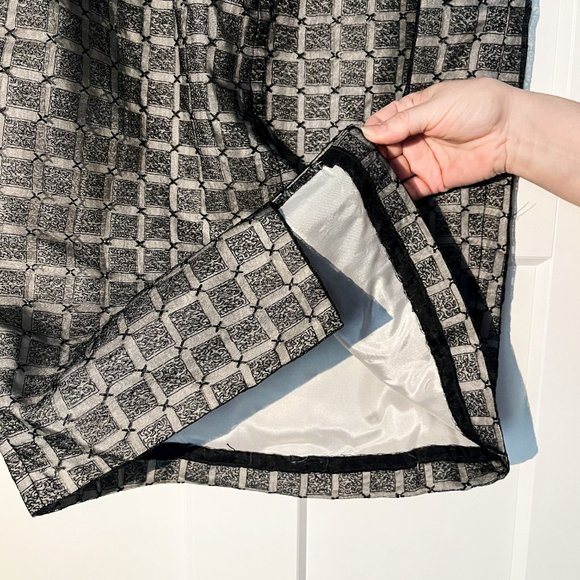 VTG Cute Secretary Skirt Suit Late 90s Kelly Graham 2 PC Size 6 Great Condition - Picture 6 of 7